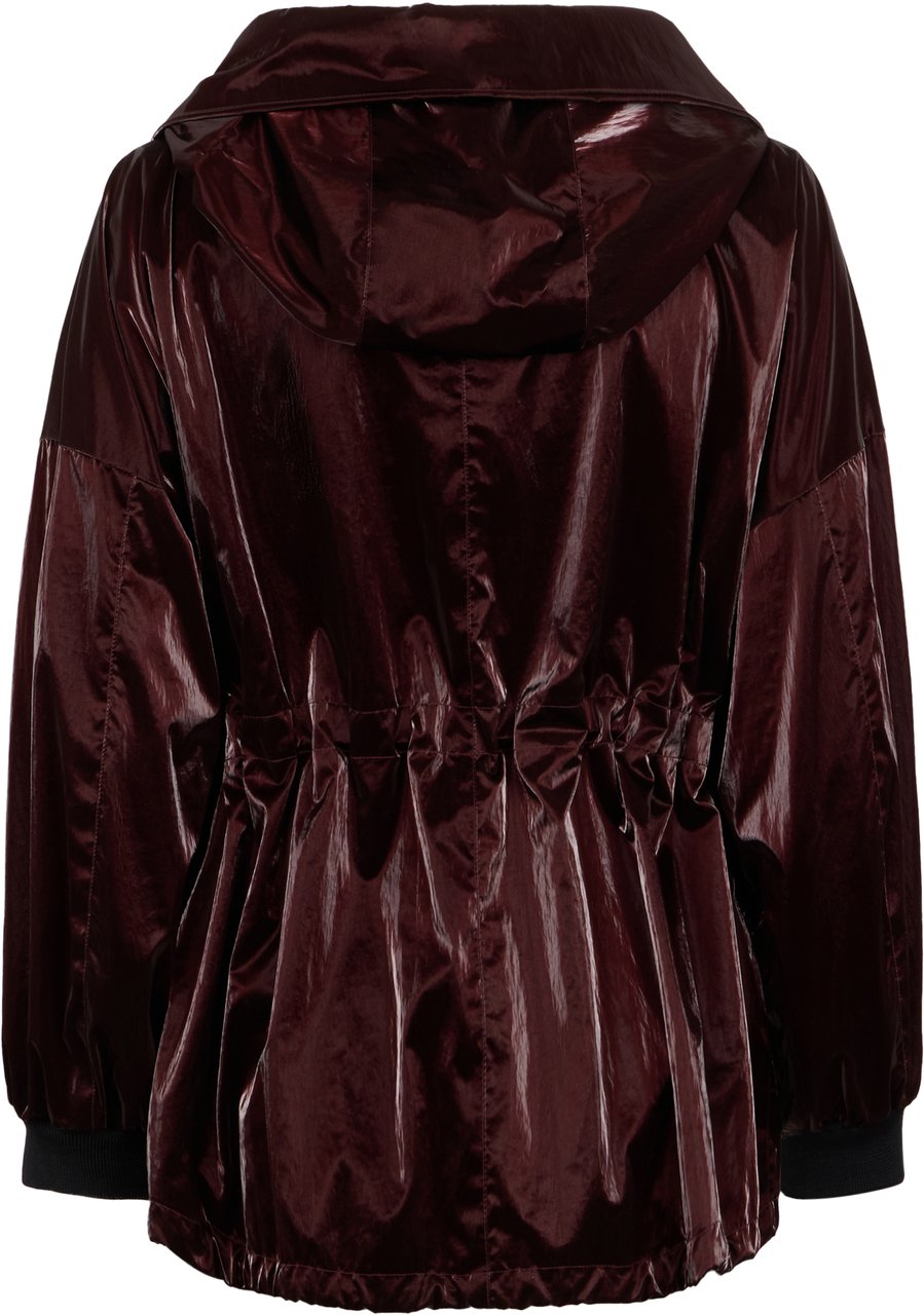 Moorer Burgundy jacket elegant and versatile. Rood