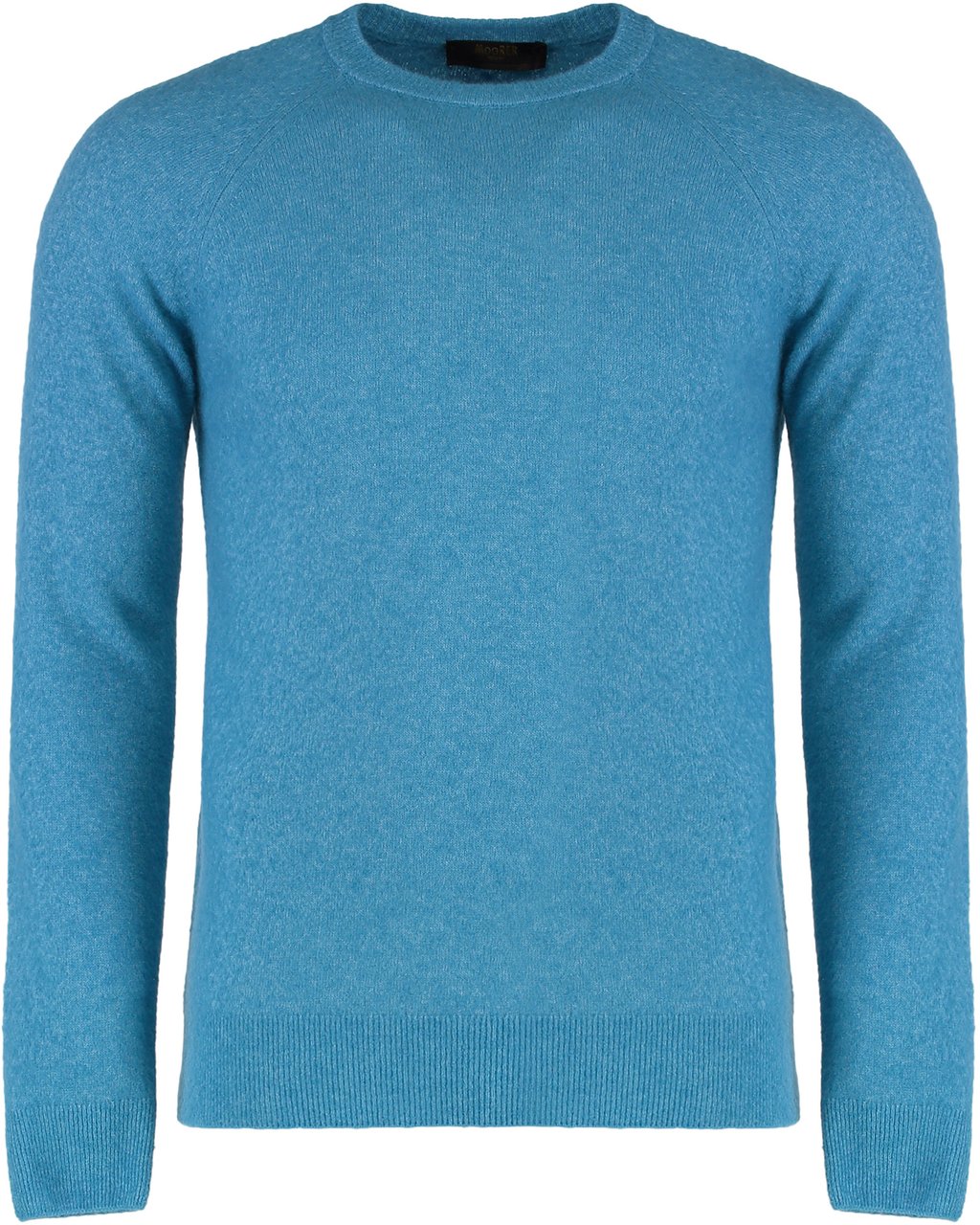Moorer Frankie long sleeve crew-neck sweater Blauw