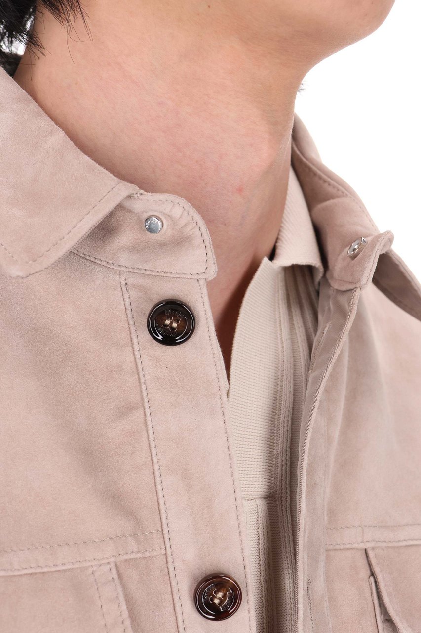 Moorer High-Density Technical Fabric Rain Jacket Neutraal