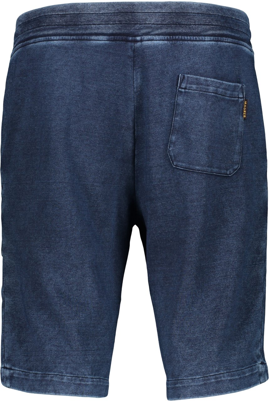 Moorer Cotton bermuda shorts Blauw