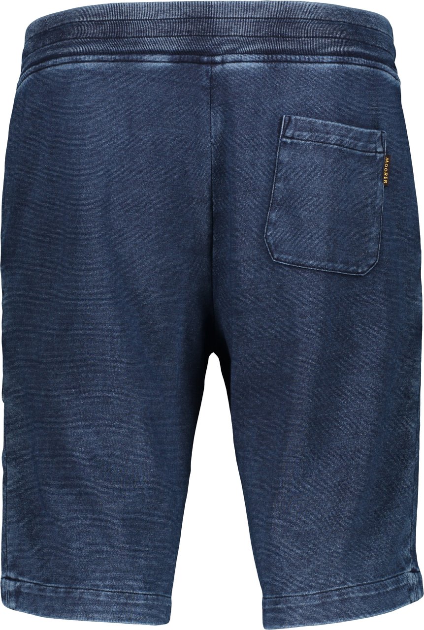 Moorer Cotton bermuda shorts Blauw