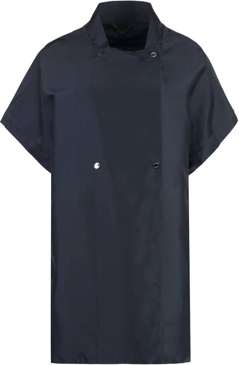Moorer Grazia techno fabric jacket Navy