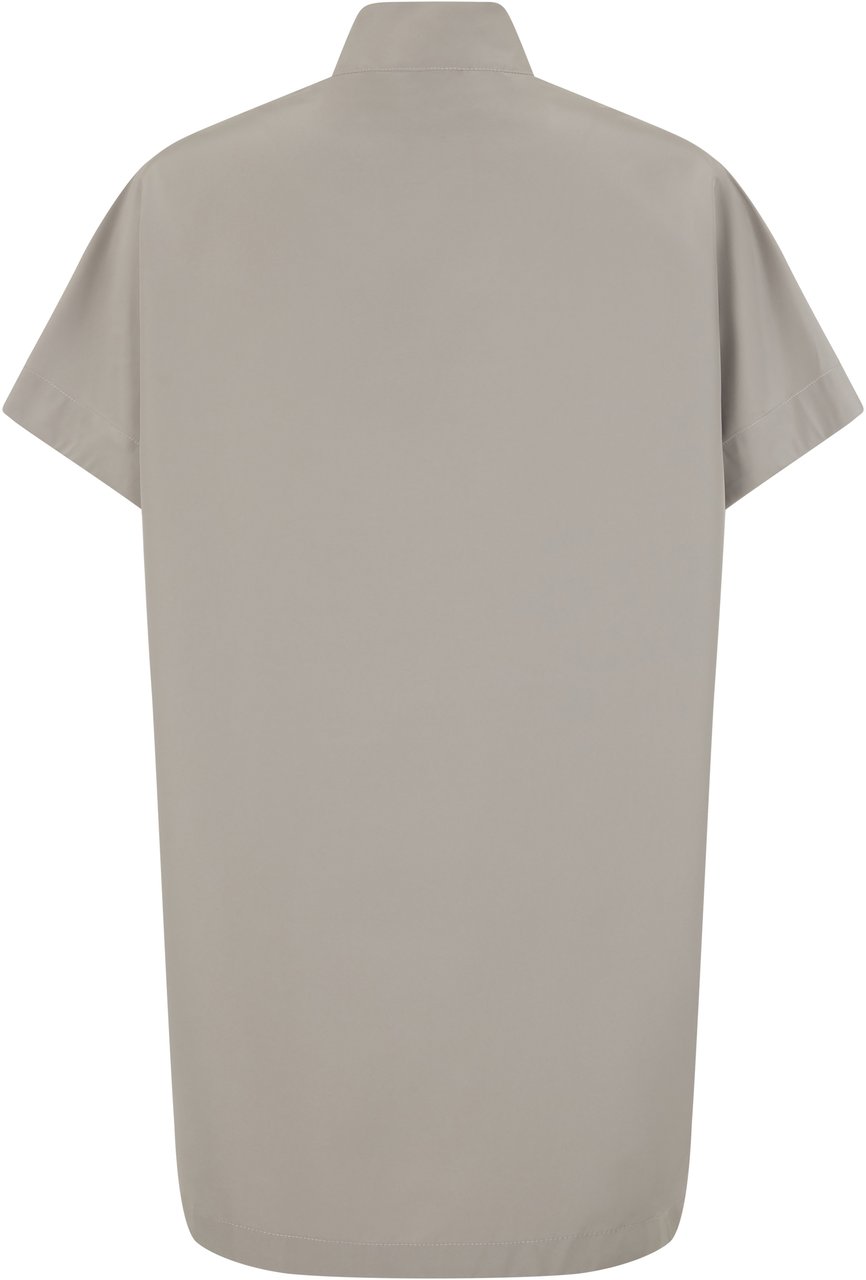 Moorer Modern and minimalist short-sleeved trench of high quality. Neutraal