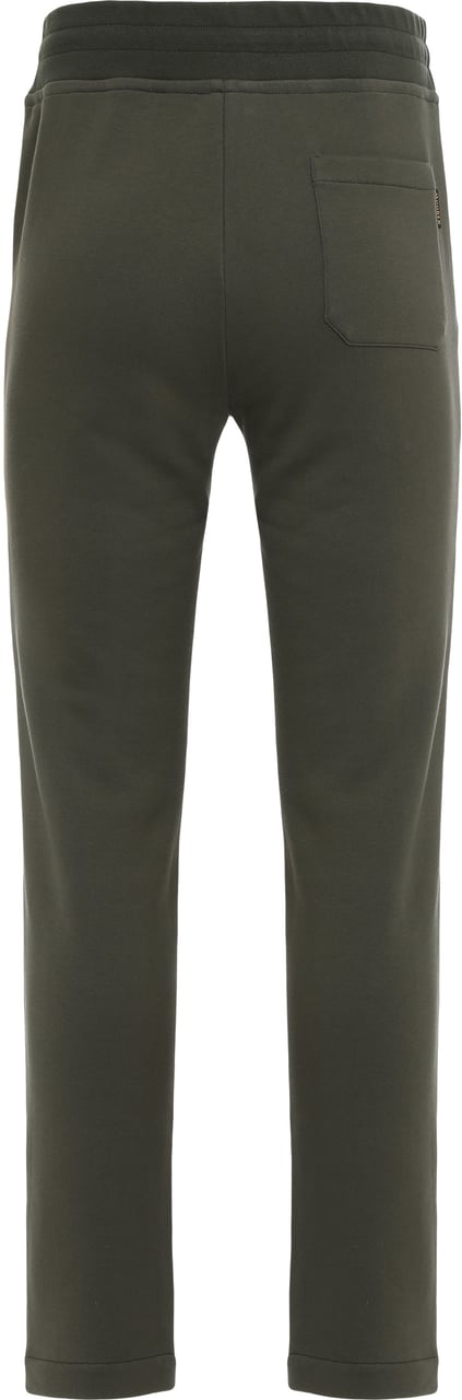 Moorer Track pants in cotton Groen
