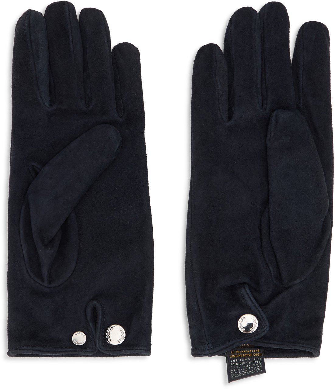 Moorer Suede leather gloves Blauw