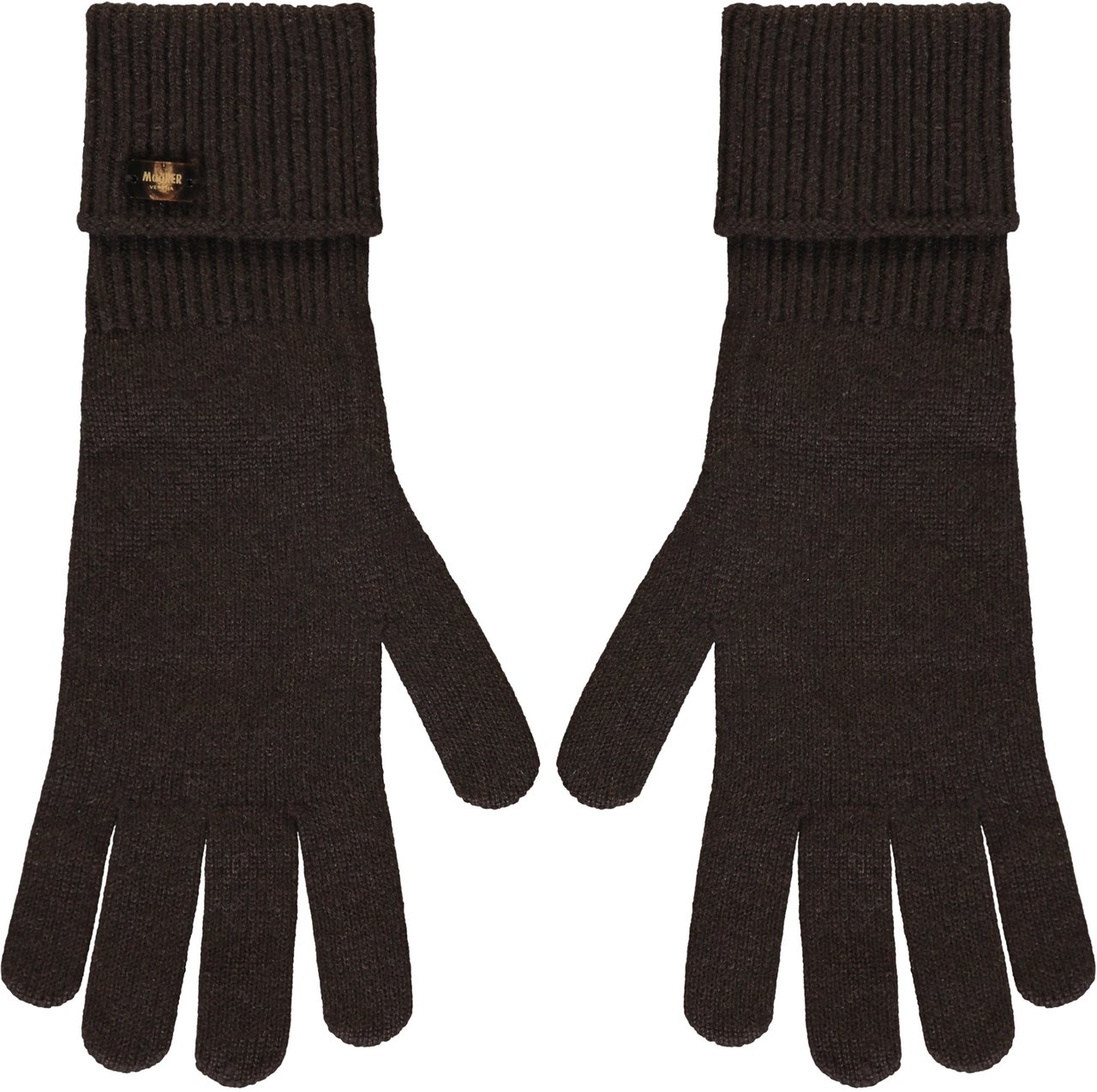 Moorer Knitted gloves Bruin