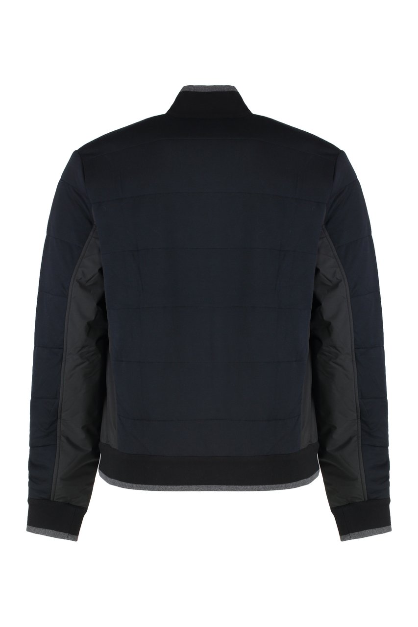 Moorer Jeremy full zip hoodie Zwart