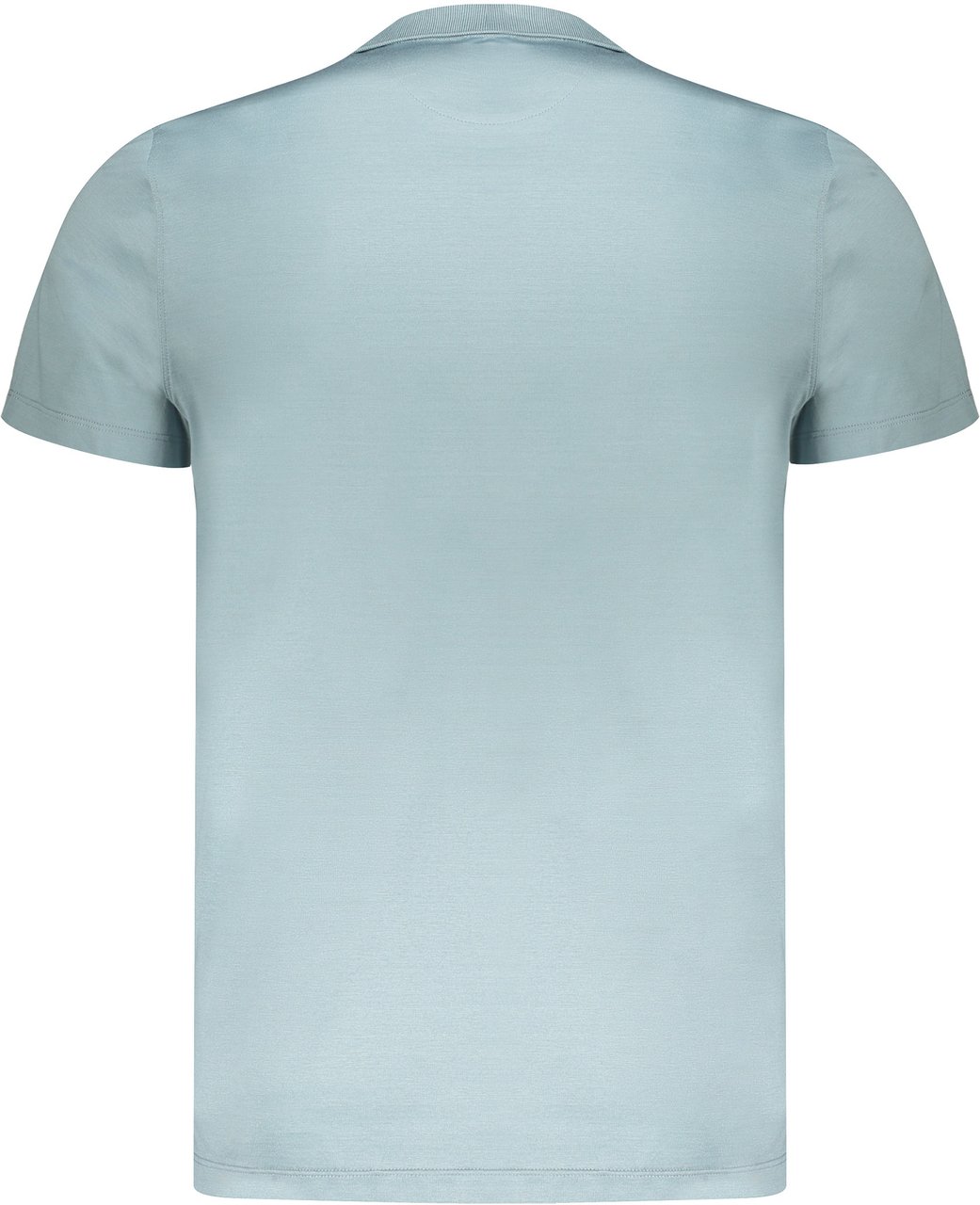 Moorer Short sleeve cotton polo shirt Blauw