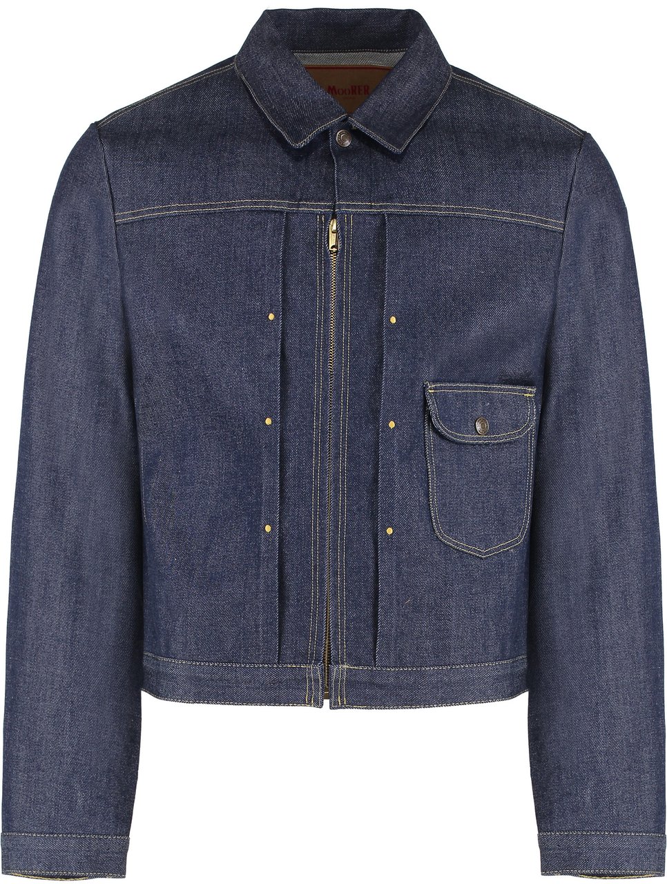 Moorer Johannes Denim jacket Blauw