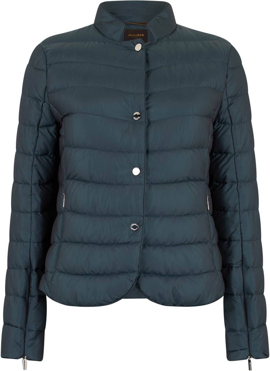 Moorer Elegant and versatile puffer jacket. Blauw