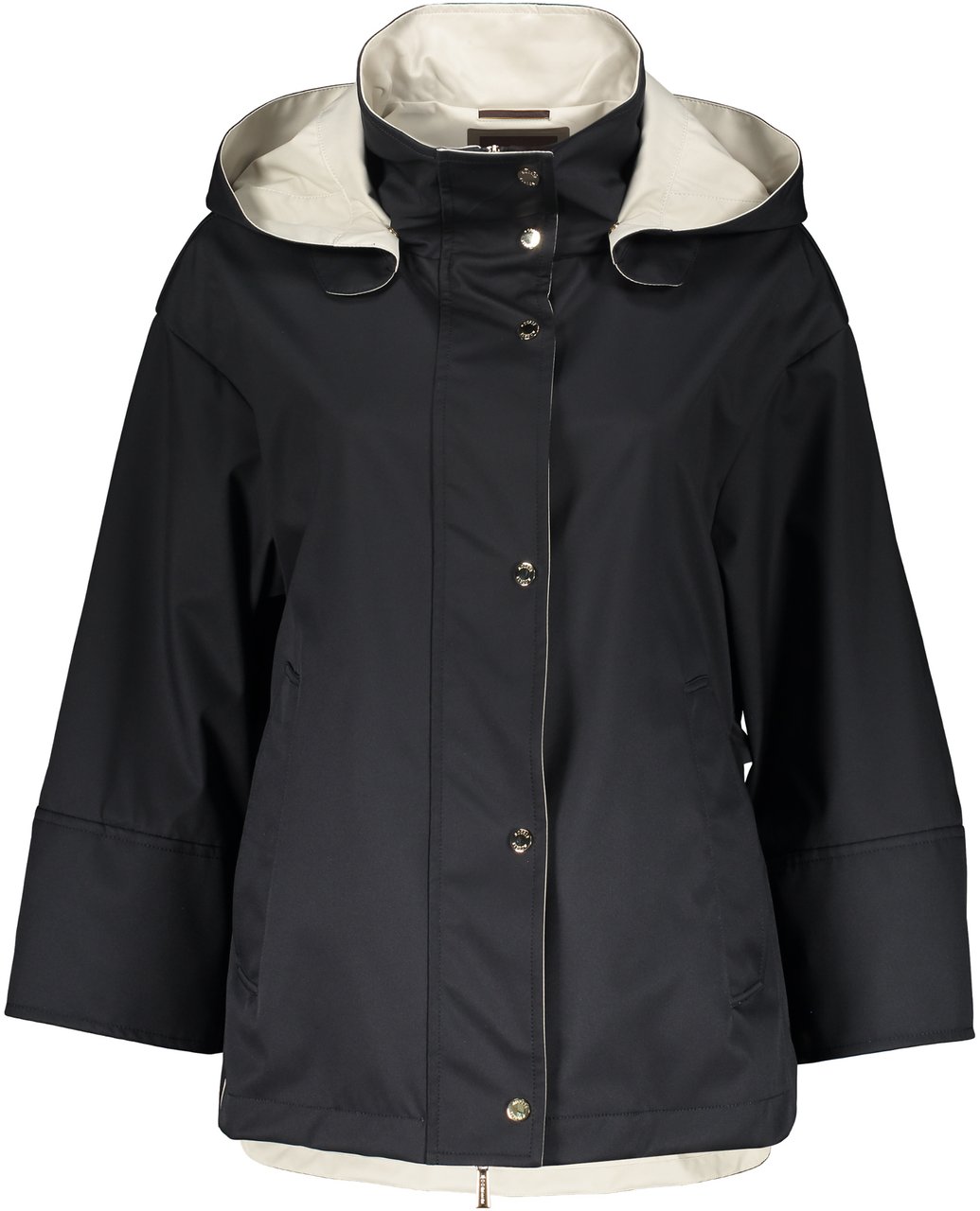 Moorer Technical fabric waterproof jacket Blauw