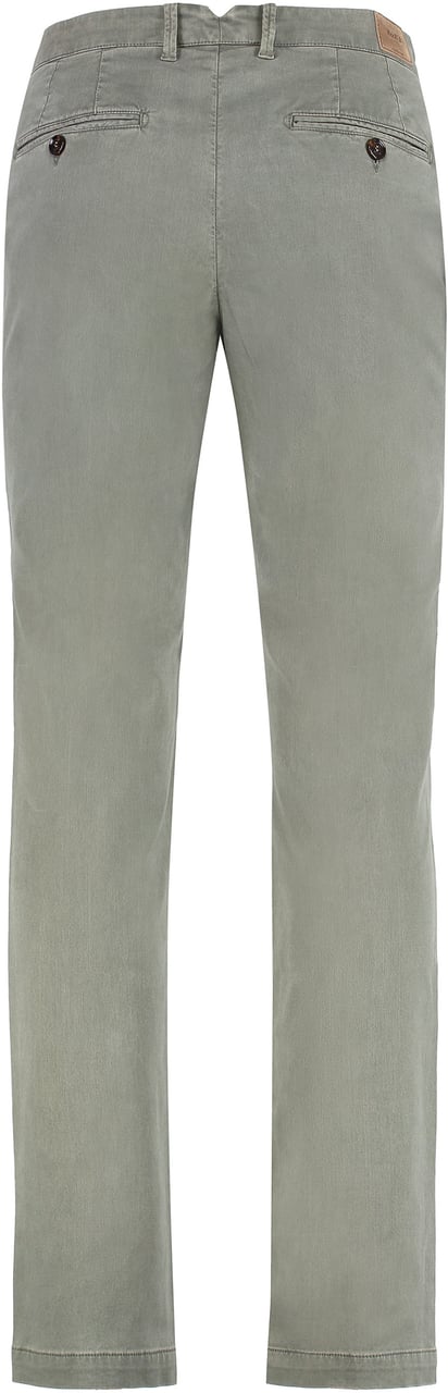Moorer Levanzo chino pants Groen