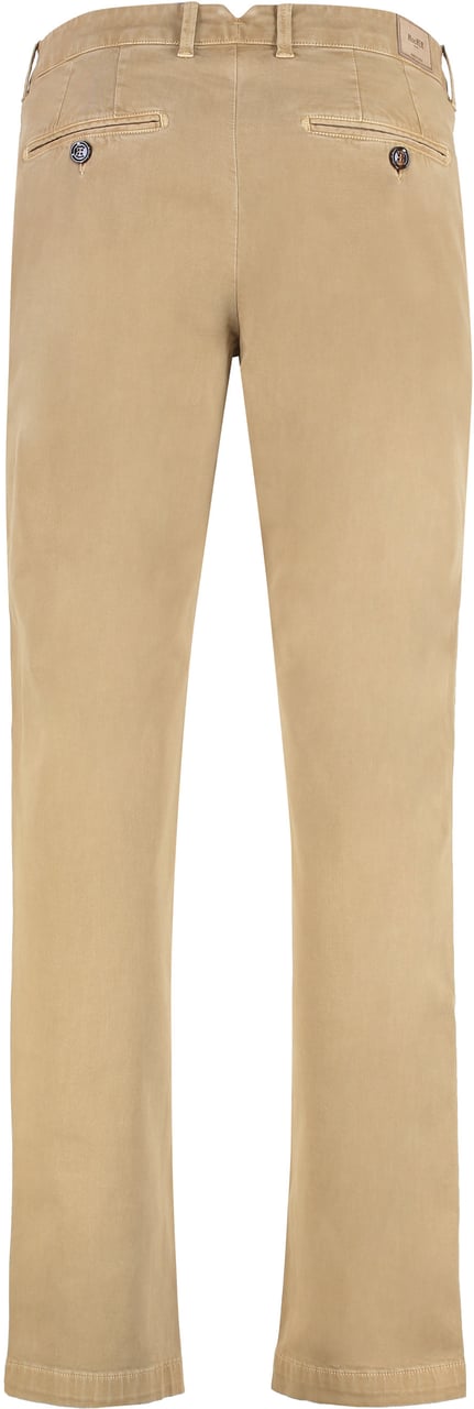 Moorer Levanzo chino pants Neutraal