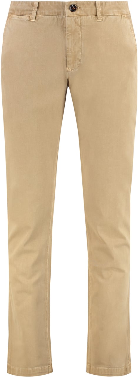 Moorer Levanzo chino pants Neutraal