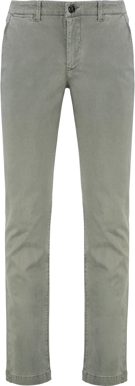 Moorer Levanzo chino pants Groen