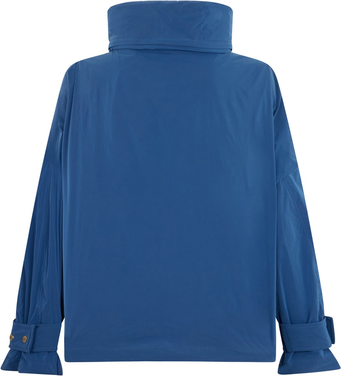 Moorer Blue Casual Down Jacket with High Collar Elegant Roze