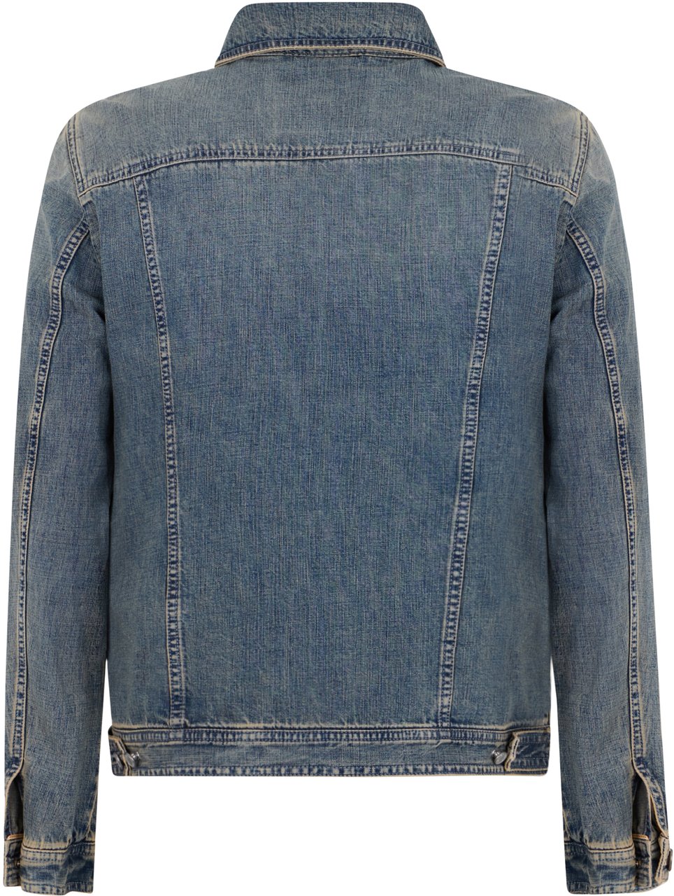 Moorer Classic and versatile blue denim jacket Bruin