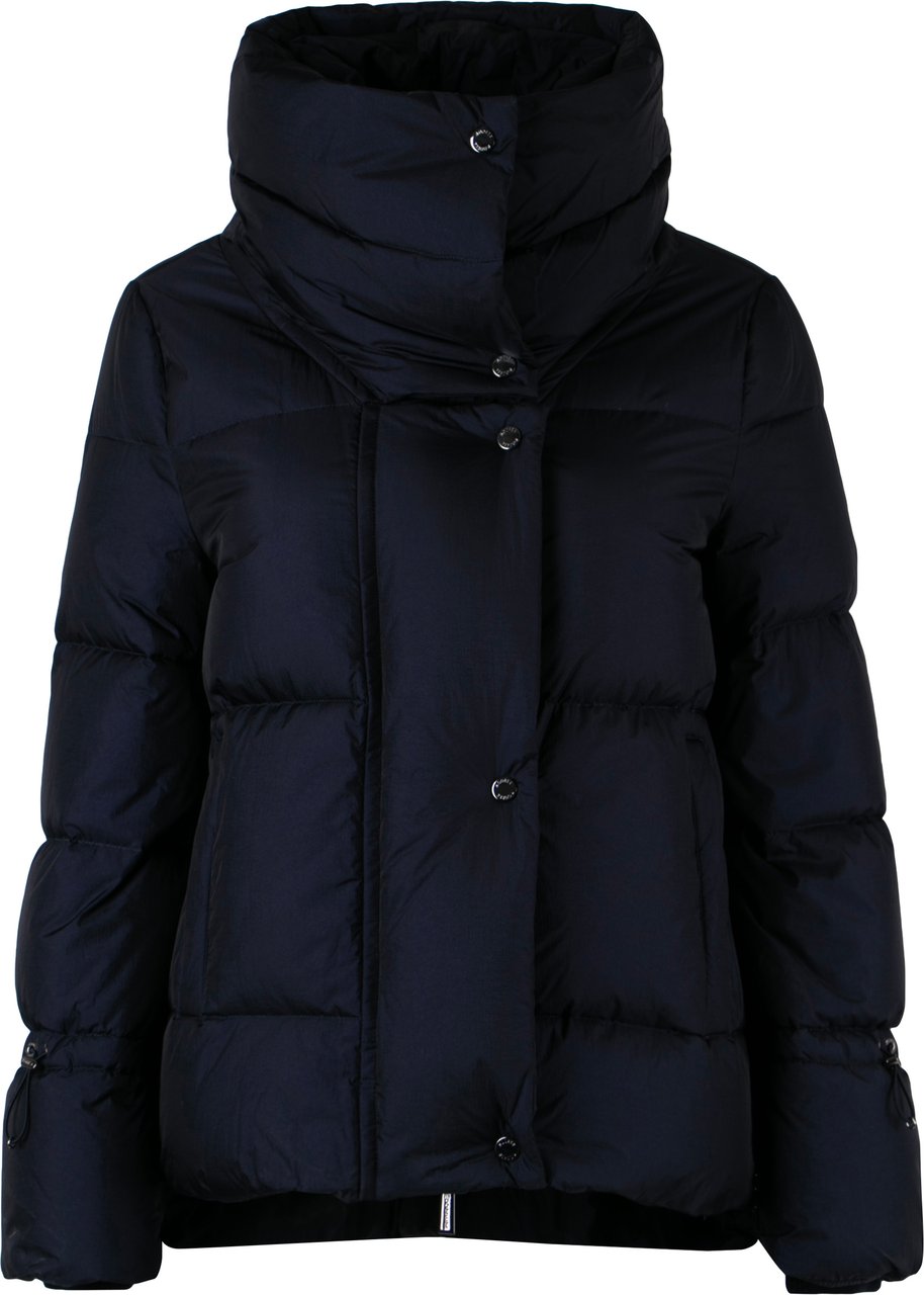 Moorer Madeira short down jacket Navy