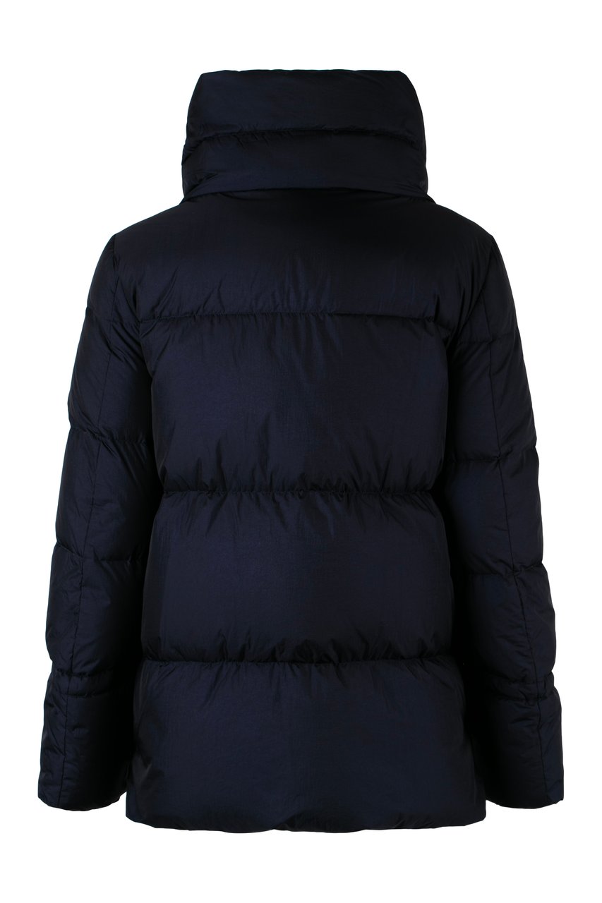 Moorer Madeira short down jacket Navy