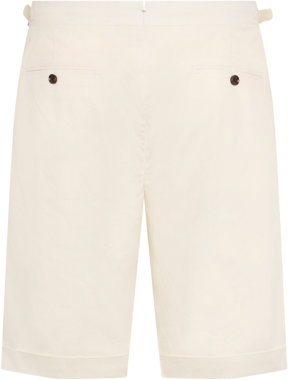 Moorer White summer bermuda shorts and versatile. Wit