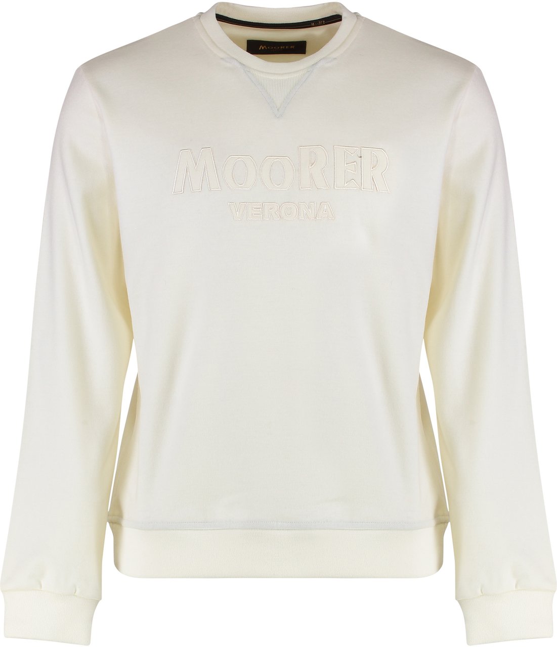 Moorer Marten virgin wool sweater Neutraal