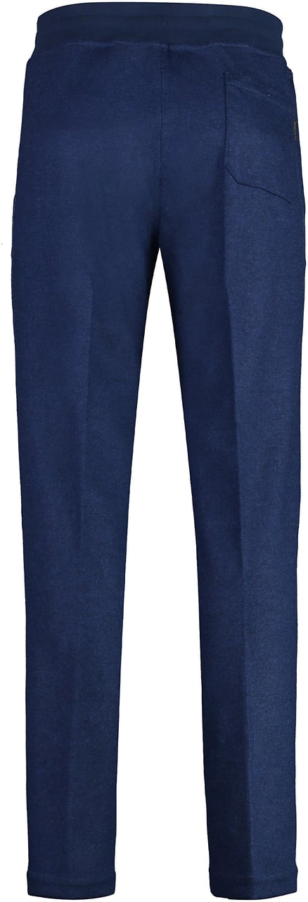 Moorer Matthew Virgin wool trousers Blauw