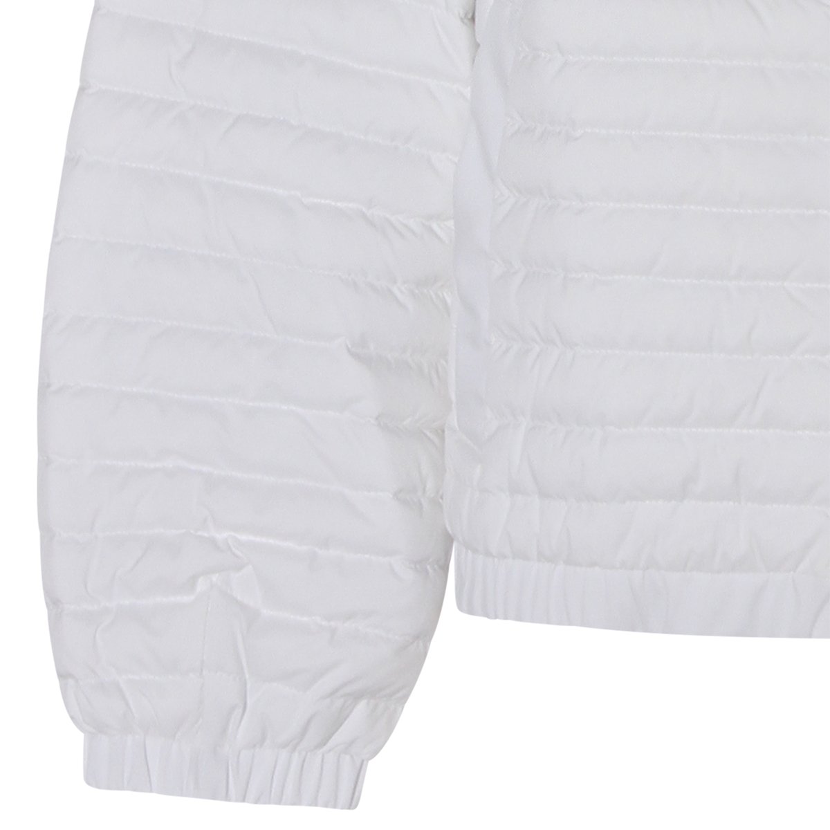 Moorer Grey And White Down Jacket Wit
