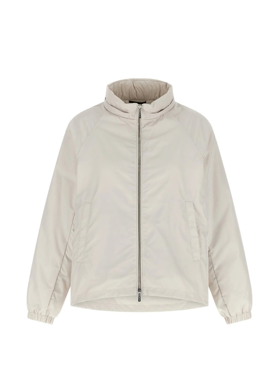 Moorer Short Padded Jacket With Detachable Hood Detail Wit