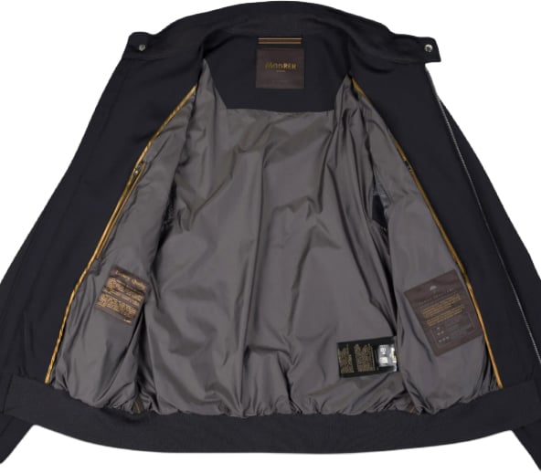 Moorer Coats Blue Navy