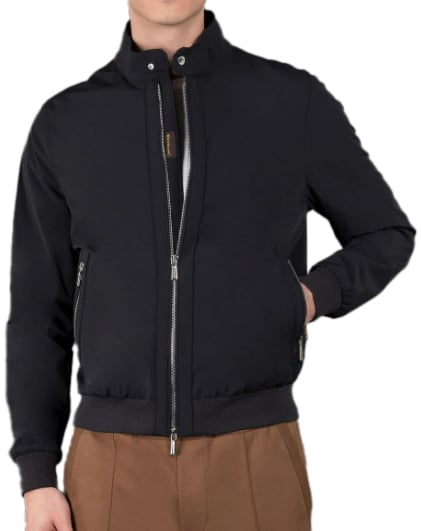 Moorer Coats Blue Blauw