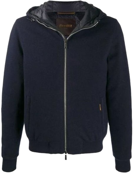 Moorer Coats Blue Blauw