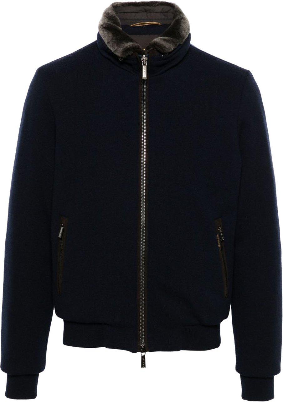 Moorer Sweaters Navy Navy