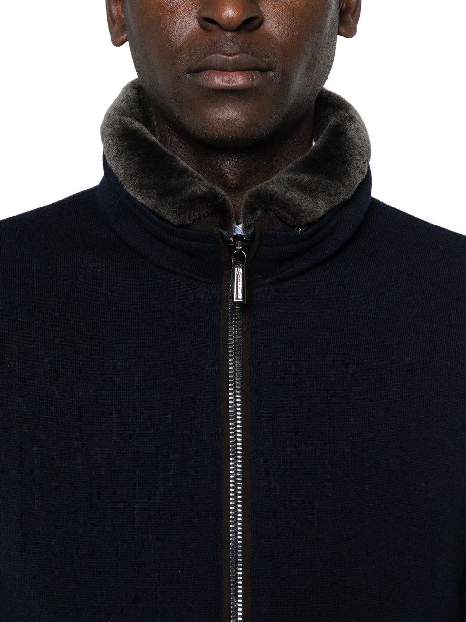 Moorer Sweaters Navy Navy