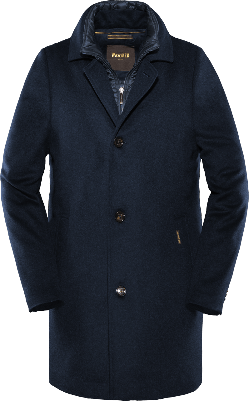Moorer Coats Blue Blauw