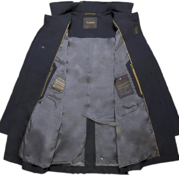 Moorer Coats Blue Blauw