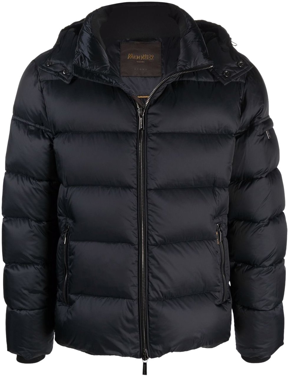 Moorer Coats Blue Blauw