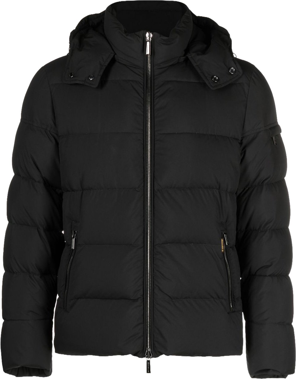 Moorer Coats Nero Zwart