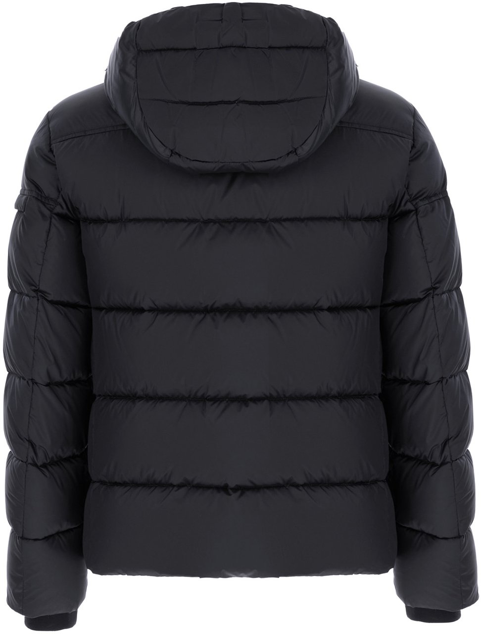 Moorer Midnight blue nylon Brett down jacket Blauw