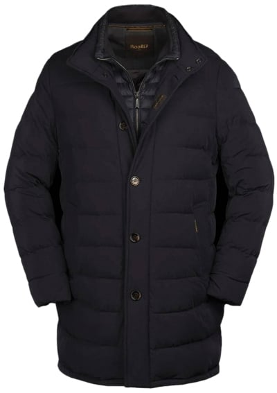 Moorer Coats Blue Blauw