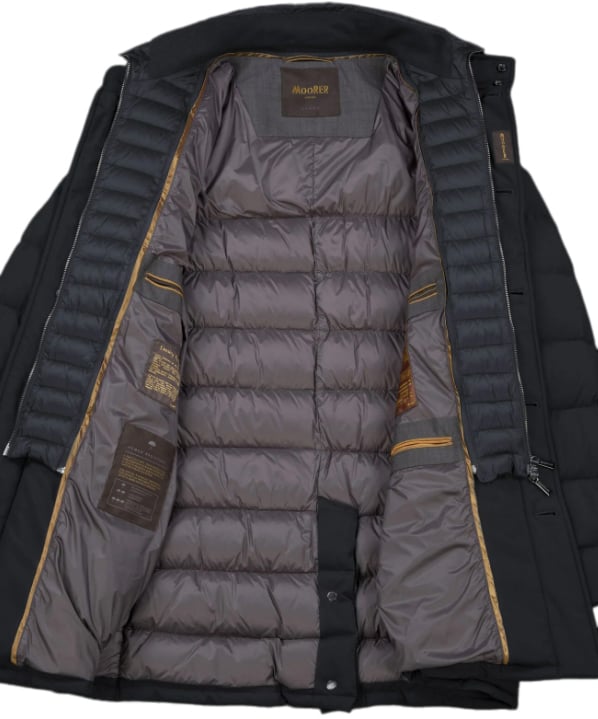 Moorer Coats Blue Blauw