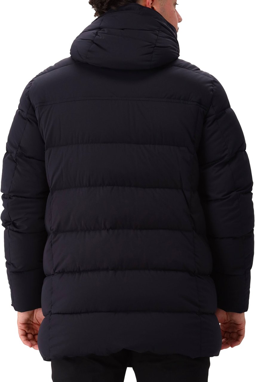 Moorer Moorer Parka Blauw Gorner Kn Blauw