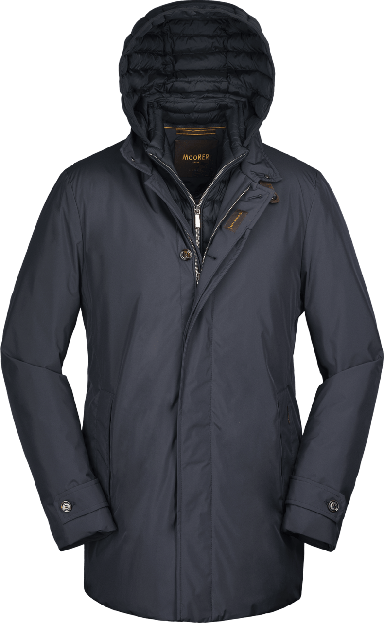 Moorer Coats Blue Blauw