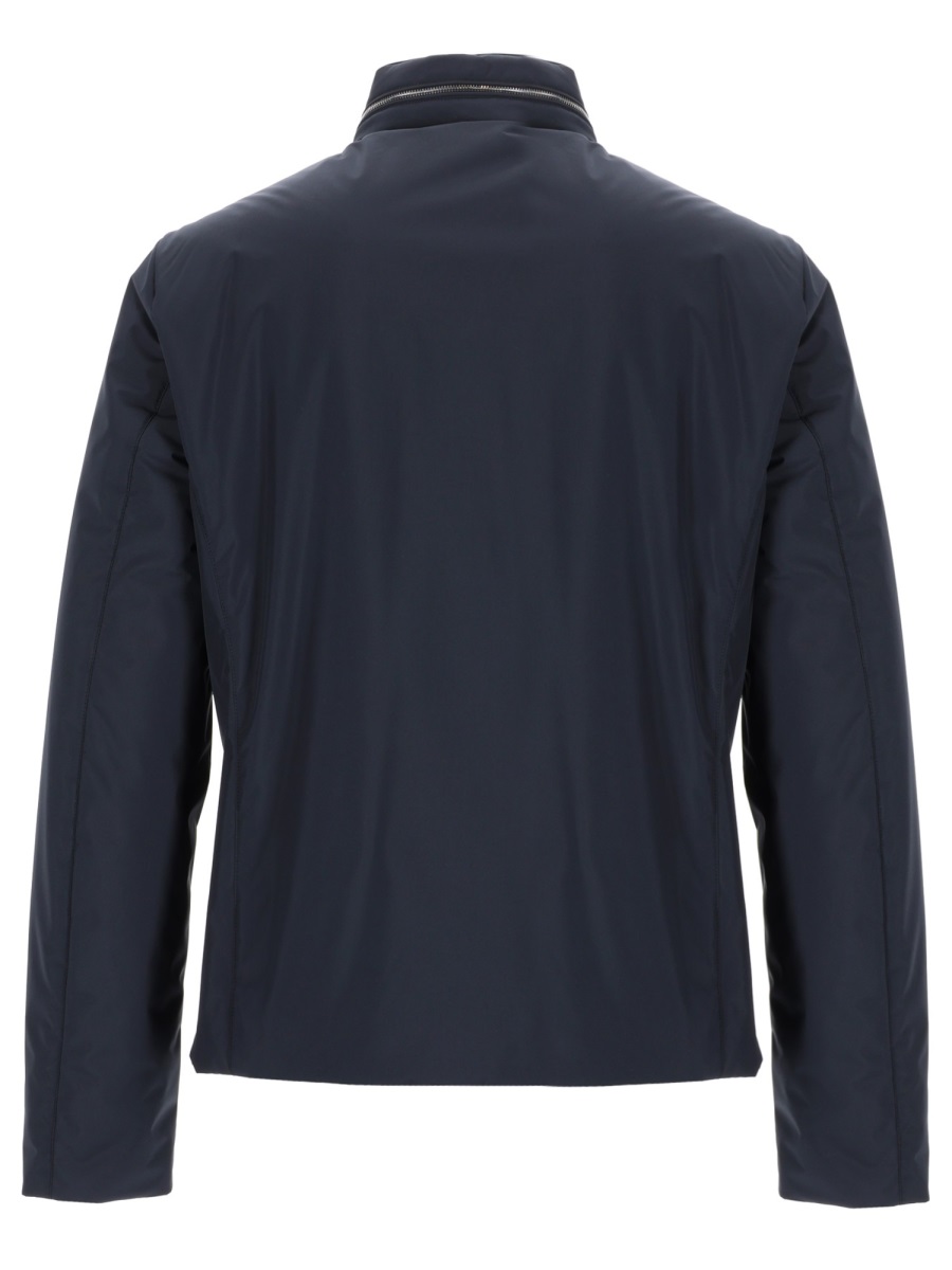 Moorer Neutrals Alcide-Stp Smooth Padded Jacket Zwart