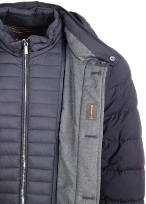 Moorer Coats Blue Blauw