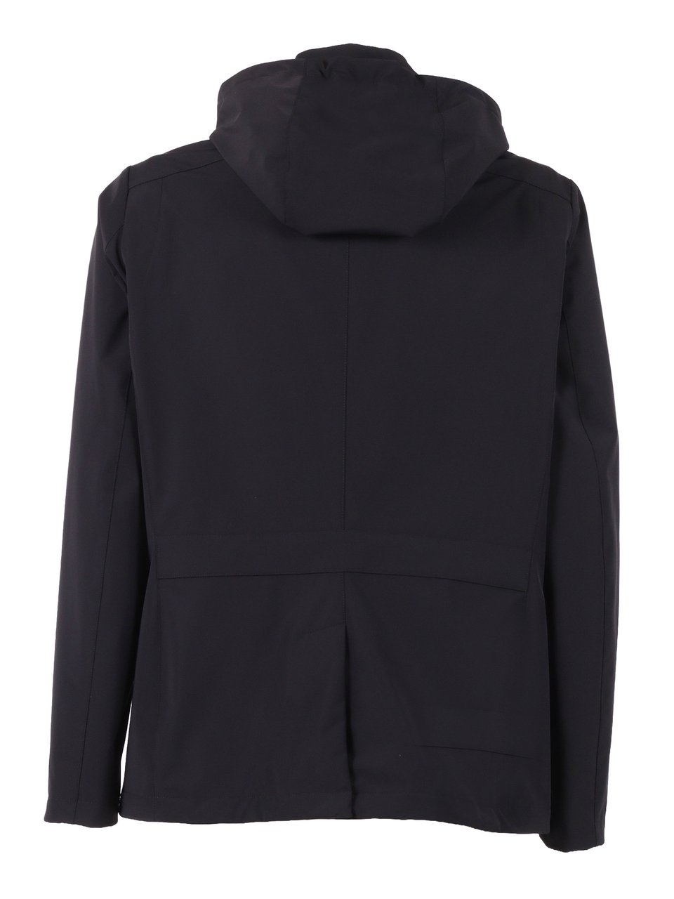Moorer Ranieri Kr Minimalist Black Jacket Zwart