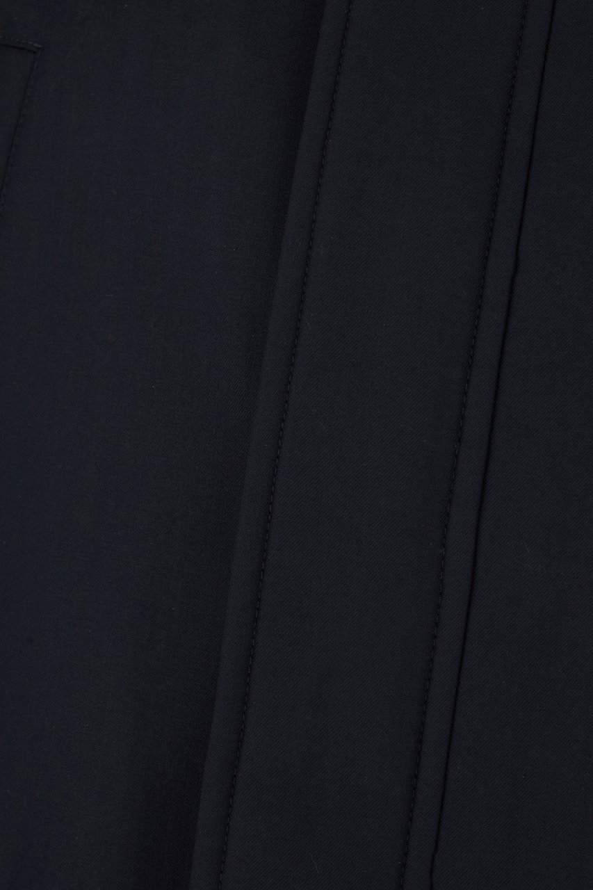 Moorer Midnight blue polyester down jacket Blauw