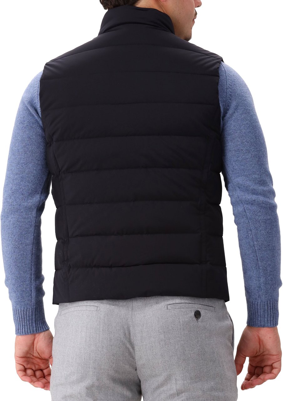 Moorer Moorer Bodywarmer Blauw Oliver Kn Blauw