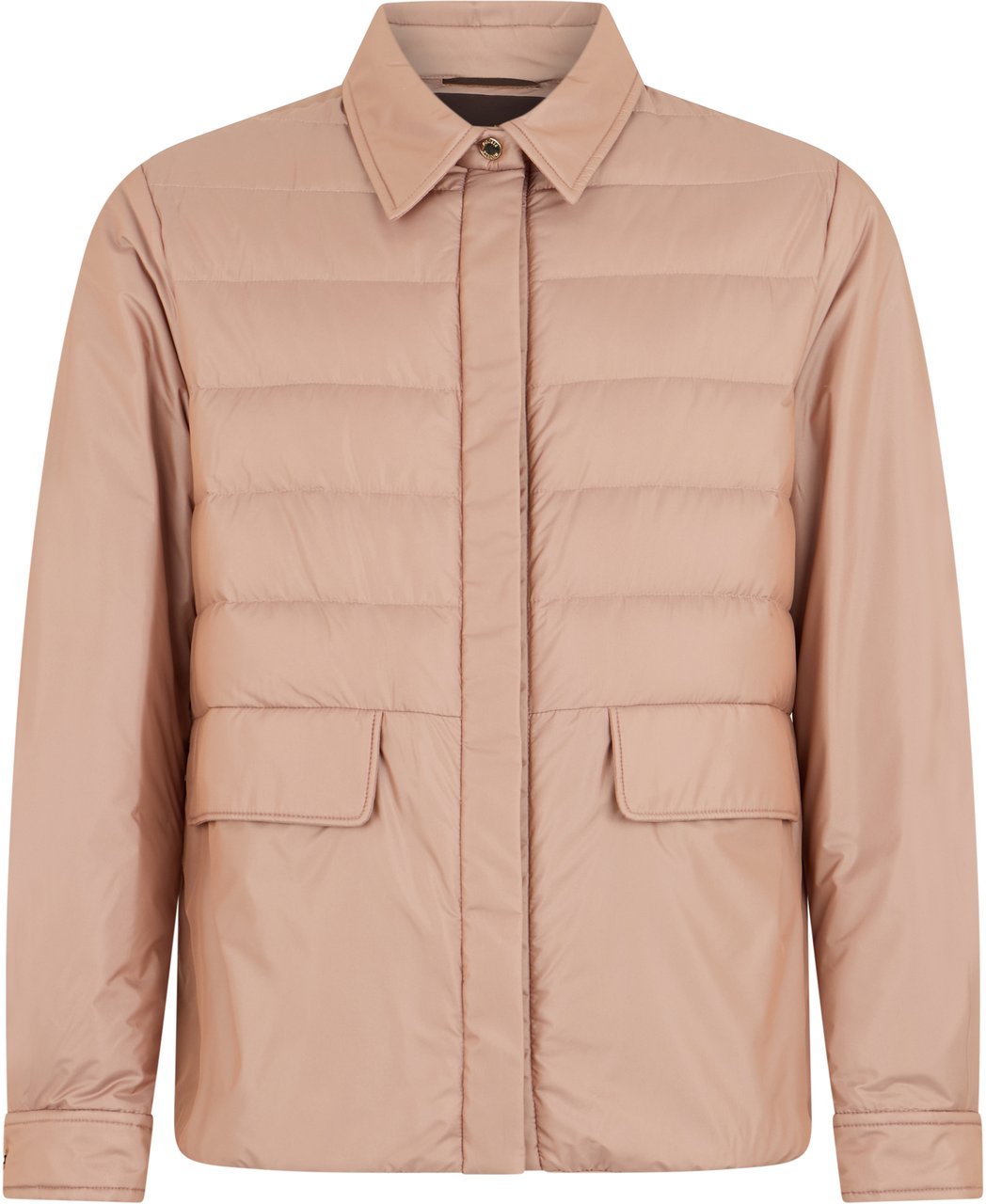 Moorer Pink padded jacket with casual design Neutraal