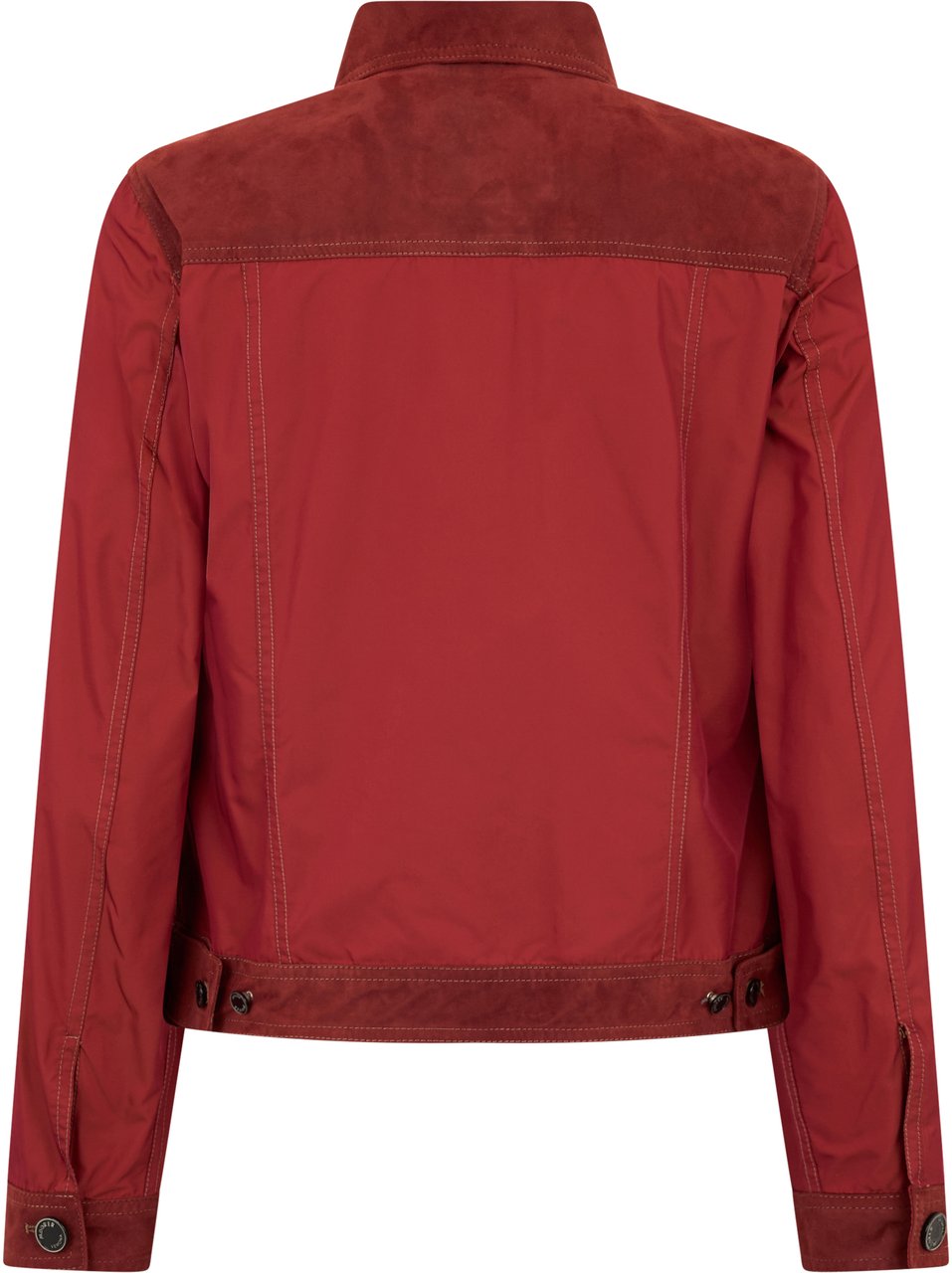 Moorer Light red jacket with casual and versatile design. Rood
