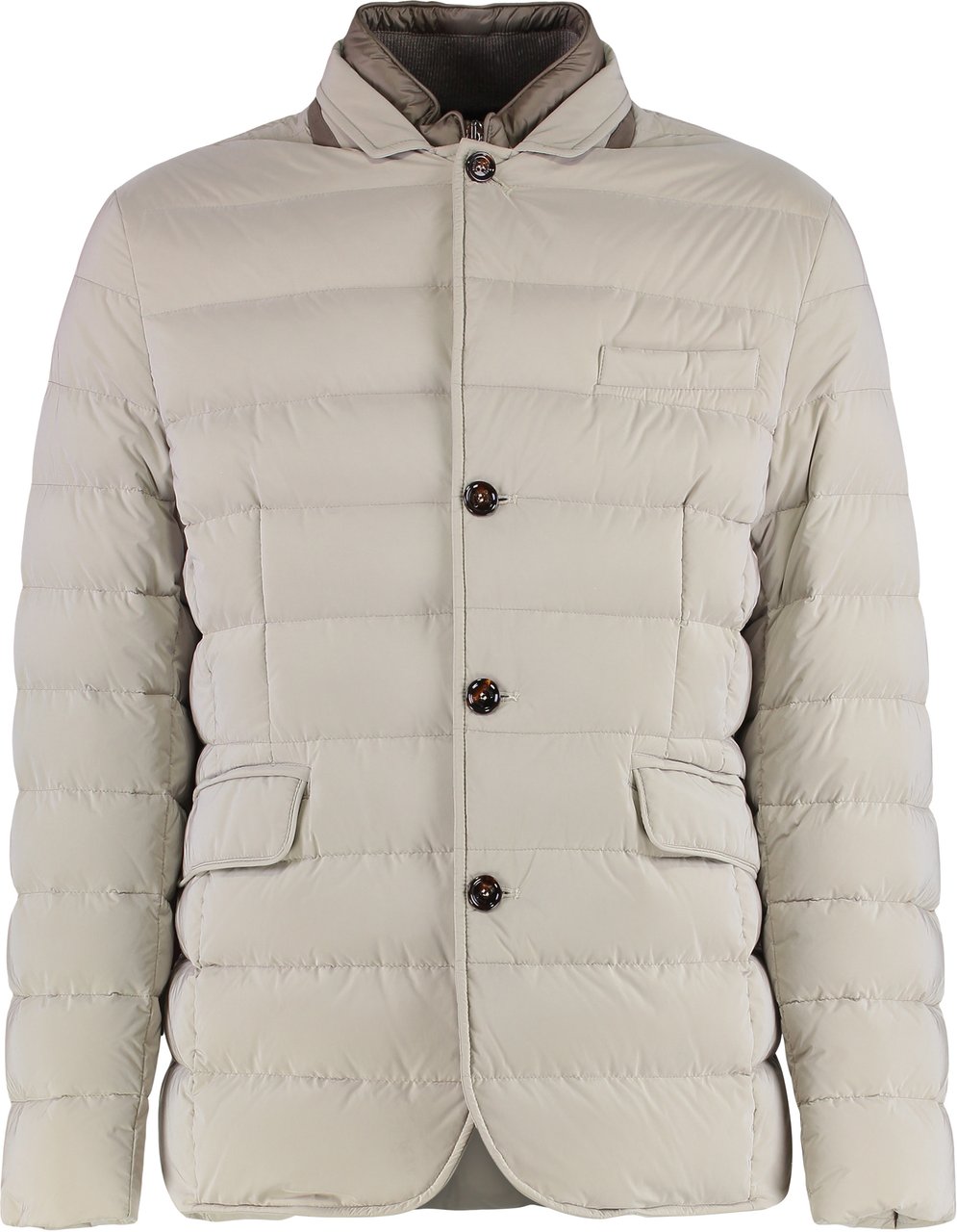 Moorer Nomos padded jacket Neutraal